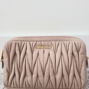 Miu Miu Matelassé crossbody bag